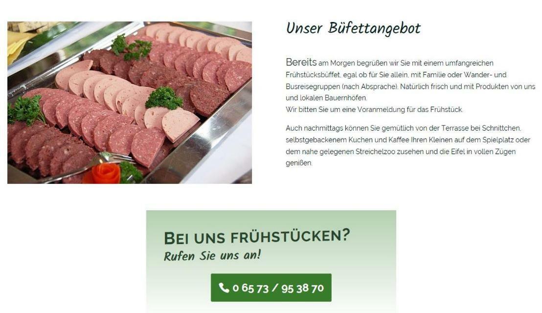 Eifelyeti Ferienwohnung Ellscheid Экстерьер фото